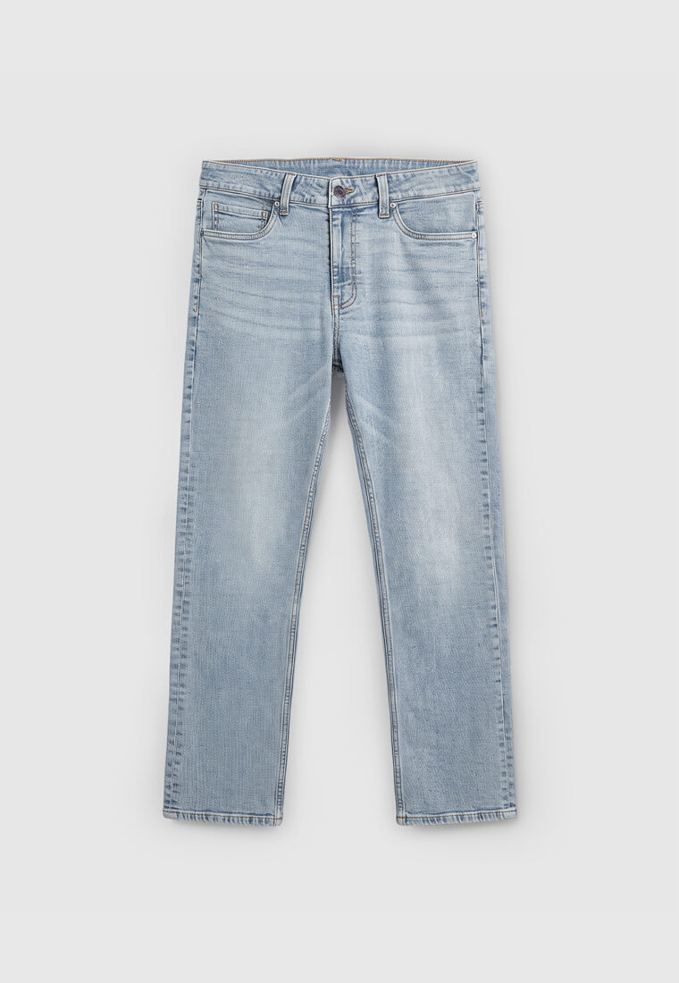 High-End Light Blue Jeans - Regular Fit