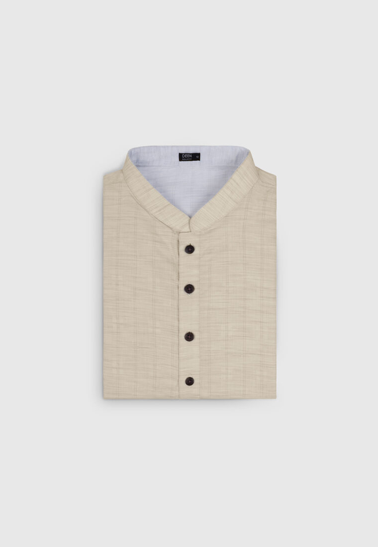 Cream Semi Formal Panjabi