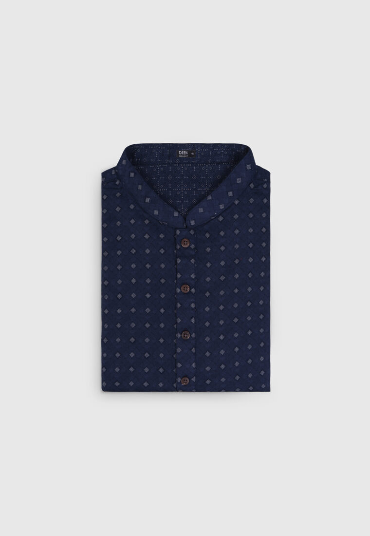 Motif Printed Semi Formal Panjabi