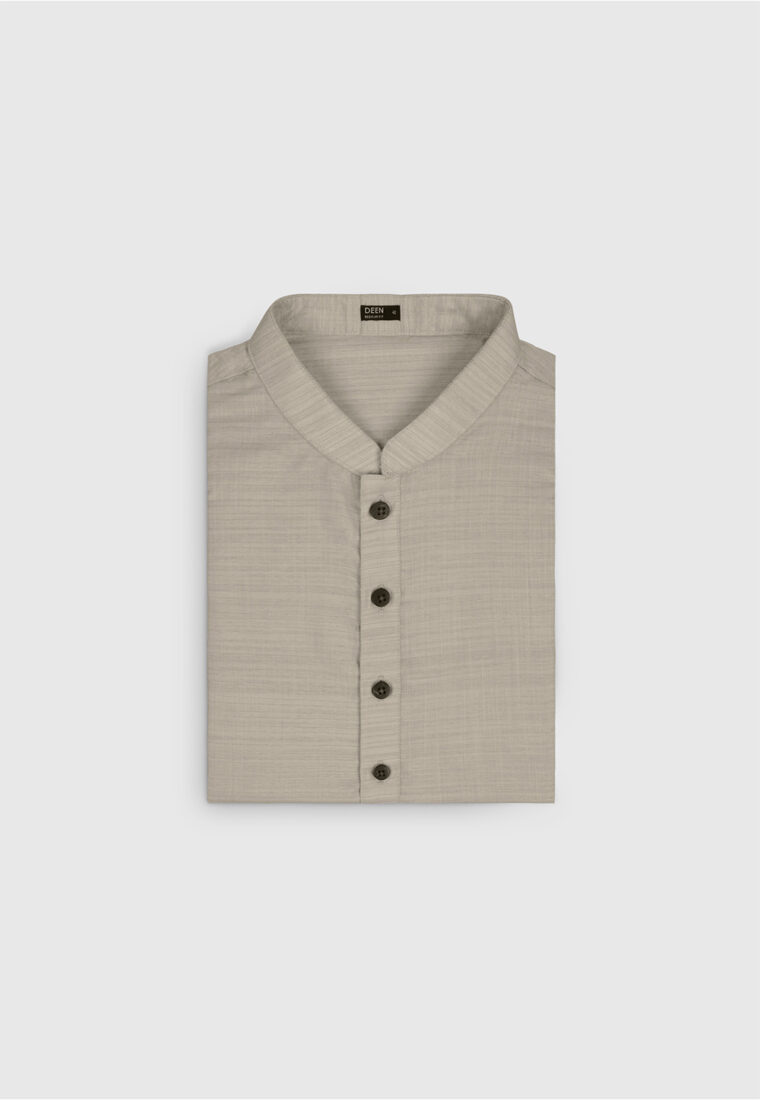 Warm Grey Semi Formal Panjabi